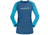 Norrona Fjora Equaliser Lightweight Long Sleeve - Womens, Mykonos Blue/Aquarius, Large, 2228-18 6011 L