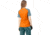 Norrona Fjora Equaliser Lightweight T-Shirt - Womens, Orange Popsicle/Tourmaline, Small, 7042698465009