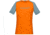 Norrona Fjora Equaliser Lightweight T-Shirt - Womens, Orange Popsicle/Tourmaline, Small, 7042698465009