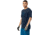 Norrona Fjora Wool T-Shirt - Mens, Indigo Night/Mykonos Blue, Extra Large, 2224-21 2379 XL