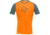 Norrona Fjora Wool T-Shirt - Mens, North Atlantic/Orange Popsicle, Small, 7042698461520