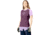 Norrona Fjora Wool T-Shirt - Womens, Dark Purple/Violet Tulle, Extra Small, 7042698461612