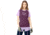 Norrona Fjora Wool T-Shirt - Womens, Dark Purple/Violet Tulle, Extra Small, 7042698461612