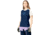 Norrona Fjora Wool T-Shirt - Womens, Indigo Night, Large, 2225-21 2295 L
