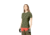 Norrona Fjora Wool T-Shirt - Womens, Olive Night, Medium, 2225-21-3301-M