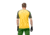 Norrona Fjr Wool T-Shirt - Mens, Treetop/Lemon Chrome, Small, 7042698425645
