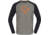 Norrona PureUll Norrona Long Sleeve - Mens, Castor Grey/Caviar Black Melange, 2XL, 5262-21 8704 XXL