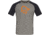 Norrona PureUll Norrona T-Shirt - Mens, Castor Grey/Caviar Black Melange, Small, 5261-21 8704 S