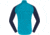 Norrona PureUll Norrona Zip Neck Shirt - Mens, Hawaiian Surf/Indigo Night, Large, 5270-21 6609 L