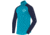 Norrona PureUll Norrona Zip Neck Shirt - Mens, Hawaiian Surf/Indigo Night, Large, 5270-21 6609 L