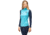 Norrona PureUll Norrona Zip Neck Shirt - Womens, Aquarius/Indigo Night, Extra Large, 5271-21 2374 XL