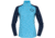 Norrona PureUll Norrona Zip Neck Shirt - Womens, Aquarius/Indigo Night, Extra Large, 5271-21 2374 XL