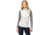Norrona PureUll Norrona Zip Neck Shirt - Womens, Snowdrop/Castor Grey, Medium, 5271-21 9942 M