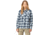 Norrona Svalbard Flannel Shirt - Womens, Blue Fog/Indigo Night, Large, 2401-23 6626 L