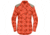 Norrona Svalbard Flannel Shirt - Womens, Orange Alert/Rooibos Tea, Large, 2401-23 5656 L