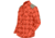 Norrona Svalbard Flannel Shirt - Womens, Orange Alert/Rooibos Tea, Large, 2401-23 5656 L