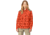 Norrona Svalbard Flannel Shirt - Womens, Orange Alert/Rooibos Tea, Large, 2401-23 5656 L