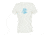 Norrona Svalbard Wool T- Shirt - Womens, Ecru/Heritage Blue, Medium, 7042698430892