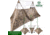 Nukem Grab &amp; Go Hunting Ground Blind Double Up System, Mossy Oak Habitat, Extra Large, NKDUS3HBXL