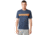 Oakley 249 Future Stripe Tee - Mens, Foggy Blue, Small, 457530-6FB-S
