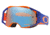 Oakley Airbrake MX Goggles w/Prizm MX Sapphire, Orange/Blue, OO7046-61