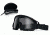Oakley SI Ballistic 2.0 Array Goggles, Black Frame, Clear and Grey Lenses OO7035-03