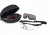 USED Oakley SI Ballistic M Frame 2.0 Array Sunglasses, Black Frame, Clear, Grey/VR28 Lens, 11-186, EDEMO1