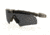 Oakley SI Ballistic M Frame 2.0 Hybrid Sunglasses, Black Frame, Grey Lens 11-142