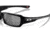 Oakley Fives Squared Mens Sunglasses Polished Black Frame, Black Iridium Polarized Lens OO9238-06