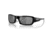 Oakley Fives Squared Mens Sunglasses Polished Black Frame, Black Iridium Polarized Lens OO9238-06