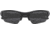Oakley Flak Jacket XLJ Sunglasses w/ Interchangeable Lenses 11-004-63 - Matte Black Frame, Grey Lenses