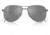Oakley OO4147 Contrail Sunglasses - Mens, Matte Gunmetal Frame, Prizm Black Lens, 57, OO4147-414702-57