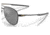 Oakley OO4147 Contrail Sunglasses - Men's, Satin Black Frame, Prizm Black Lens, 57, OO4147-414707-57