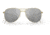 Oakley OO4147 Contrail Sunglasses - Men's, Satin Gold Frame, Prizm Black Lens, 57, OO4147-414713-57