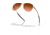 Oakley OO4147 Contrail Sunglasses - Mens, Satin Rose Gold Frame, Prizm Brown Gradient Lens, 57, OO4147-414705-57