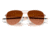 Oakley OO4147 Contrail Sunglasses - Mens, Satin Rose Gold Frame, Prizm Brown Gradient Lens, 57, OO4147-414705-57