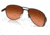 Oakley OO4147 Contrail Sunglasses - Mens, Satin Toast Frame, Prizm Brown Gradient Lens, 57, OO4147-414711-57