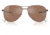 Oakley OO4147 Contrail Sunglasses - Mens, Satin Toast Frame, Prizm Tungsten Polarized Lens, 57, OO4147-414706-57