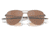 Oakley OO4147 Contrail Sunglasses - Mens, Satin Toast Frame, Prizm Tungsten Polarized Lens, 57, OO4147-414706-57