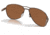 Oakley OO4147 Contrail Sunglasses - Mens, Satin Toast Frame, Prizm Tungsten Polarized Lens, 57, OO4147-414706-57