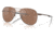 Oakley OO4147 Contrail Sunglasses - Mens, Satin Toast Frame, Prizm Tungsten Polarized Lens, 57, OO4147-414706-57