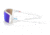 Oakley OO9129 Cables Sunglasses - Mens, Polished Clear Frame, Prizm Sapphire Polarized Lens, 63, OO9129-912905-63