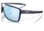 Oakley OO9147 Castel Sunglasses - Mens, Matte Translucent Blue Frame, Prizm Deep Water Polarized Lens, 63, OO9147-914706-63