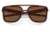 Oakley OO9147 Castel Sunglasses - Mens, Rootbeer Frame, Prizm Bronze Lens, 63, OO9147-914703-63