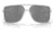 Oakley OO9147 Castel Sunglasses - Mens, X Silver Frame, Prizm Black Lens, 63, OO9147-914707-63