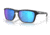 Oakley OO9448 Sylas Sunglasses - Mens, Matte Black Frame, Prizm Sapphire Irid Polarized Lens, 57, OO9448-944812-57