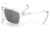 Oakley OO9448 Sylas Sunglasses - Mens, Polished Clear Frame, Prizm Black Lens, 57, OO9448-944829-57