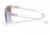 Oakley OO9448 Sylas Sunglasses - Mens, Polished Clear Frame, Prizm Sapphire Lens, 60, OO9448-944804-60