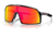 Oakley OO9462 Sutro S Sunglasses, Polished Black Frame, Prizm Ruby Lens, 28, OO9462-946209-28