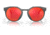 Oakley OO9464A HSTN A Sunglasses - Mens, Matte Carbon Frame, Prizm Ruby Lens, Asian Fit, 52, OO9464A-946403-52